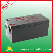 200ah 12V Rechargeable SMF Gel Battery for Railways